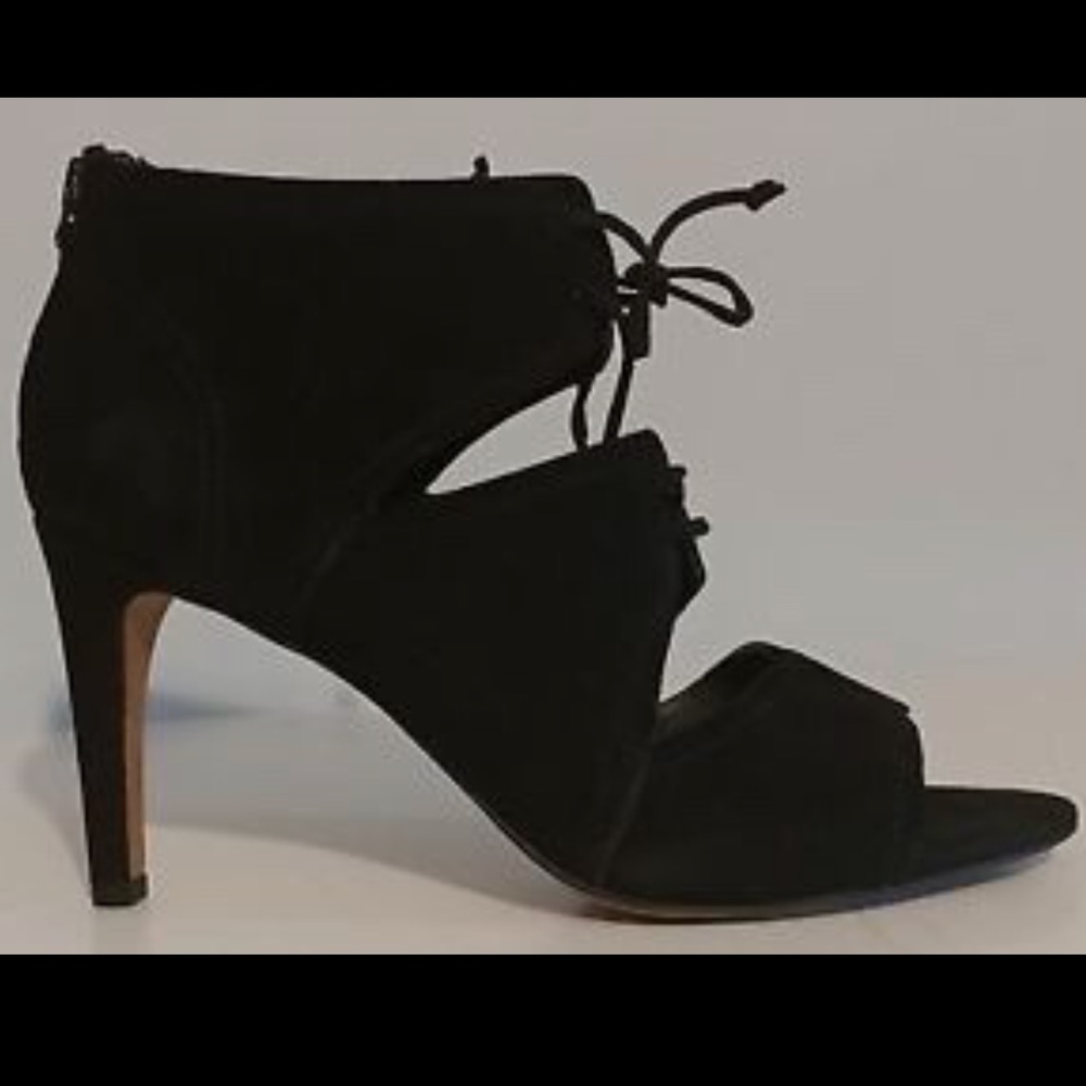 FRANCO SARTO Suede laced heel
